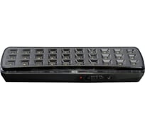 Светильник аккумуляторный FERON, 30LED DC, черный, EL115, 51644