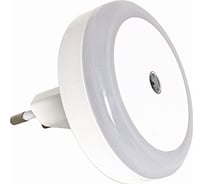 Светодиодный светильник ночник LEEK LE LED NL-817-S 0,5W круг, с датчиком освещенности LE062101-0008