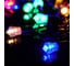 Гирлянда электрическая Сноубум с насадками Грани 10м, 100LED, мульти, 8 реж, ПВХ черный, 220В 381-333 2