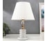 Настольная лампа RISALUX 16138/1 E27 40Вт+LED подсветка, бело-золотой 28х28х45 см 5147892 2