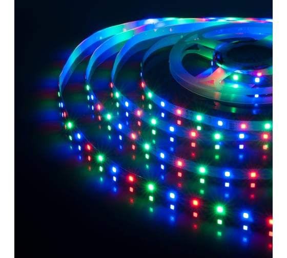 Светодиодная лента Elektrostandard, 2835, 12V, 60Led, 4,8W, IP20, RGB a050578