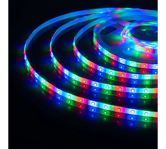Светодиодная лента Elektrostandard 2835, 12V, 60Led, 4.8W, IP65, RGB a050579