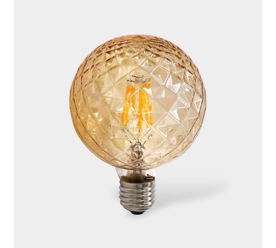 Светодиодная лампа Sweko 5 шт. 17LED-G95-8W-230-3000K-E27-CRG_5 1