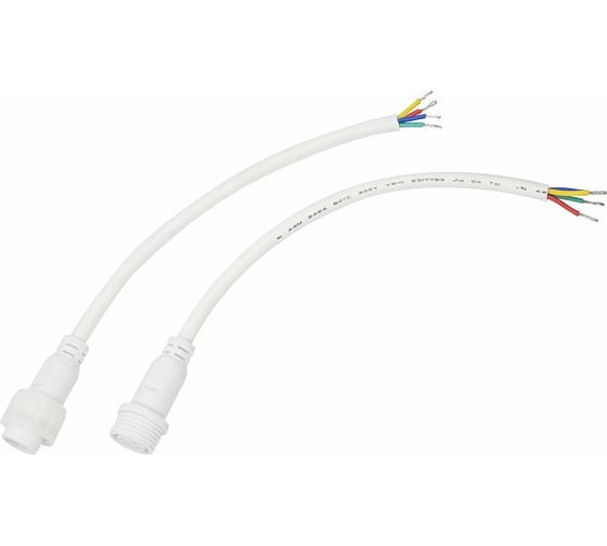 Соединительный кабель REXANT /5pin/ герметичный /IP67/ 5х0.5мм2 белый 11-9450