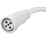 Соединительный кабель 5-контактный (5pin) IP67 5х0.5мм2 белый REXANT 11-9450 4
