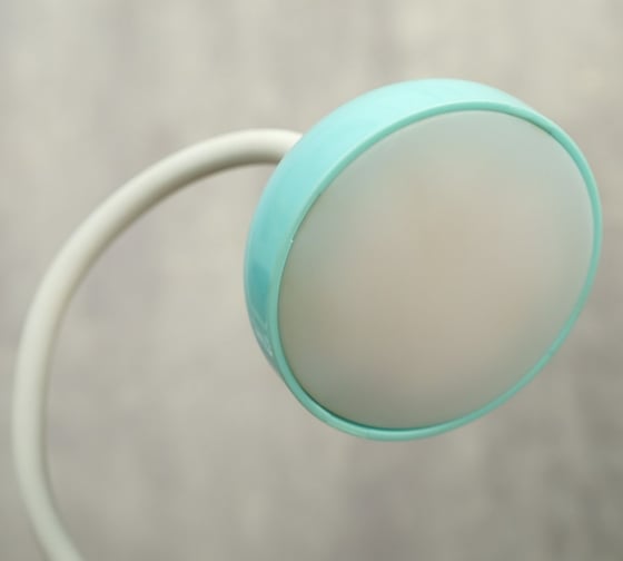 Настольная лампа RISALUX 23765/1 LED 4Вт USB АКБ голубой 10х8х32 см 4734790
