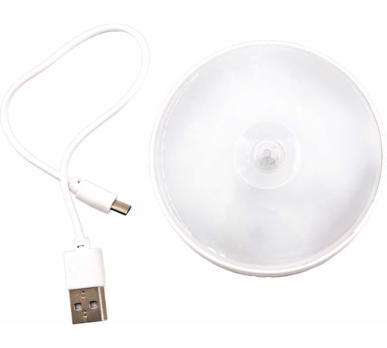 Светодиодный беспроводной светильник GLANZEN USB, с датчиком движения и освещения RPD-0001-night КА-00007073