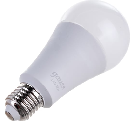 Лампа GAUSS A70 22W 1640lm 6500K E27 LED 1/10/50 102502322