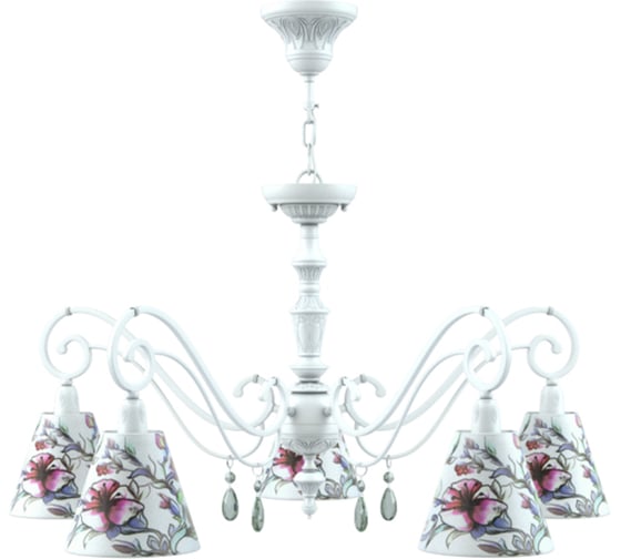 Люстра Maytoni Classic 19 E3-05-WM-LMP-O-13-CRL-E3-05-GR-DN