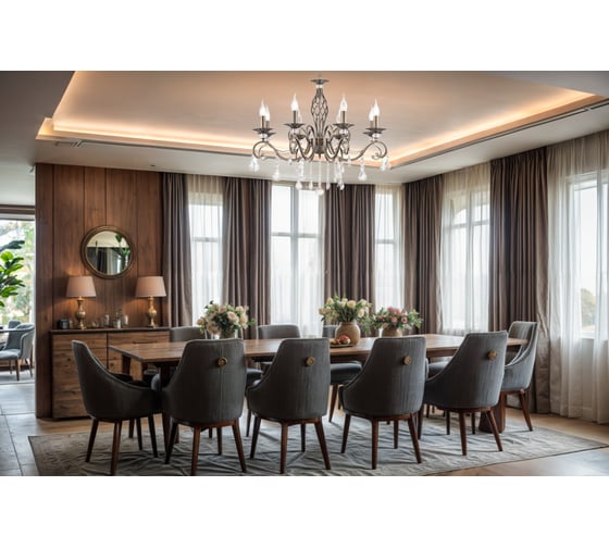 Люстра Maytoni Grace RC247-PL-08-R