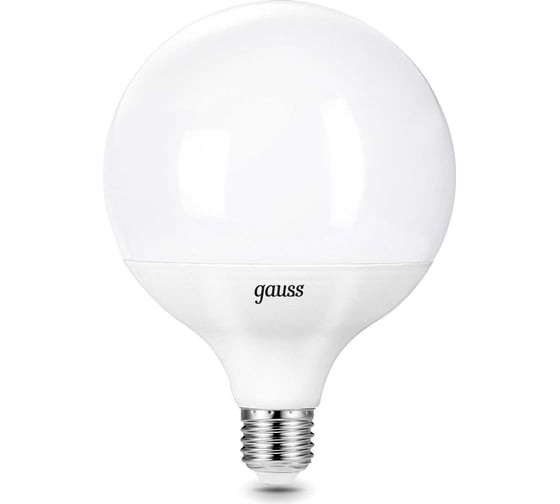 Лампа GAUSS G125 22W 1840lm 6500K E27 LED 1/10 105102322