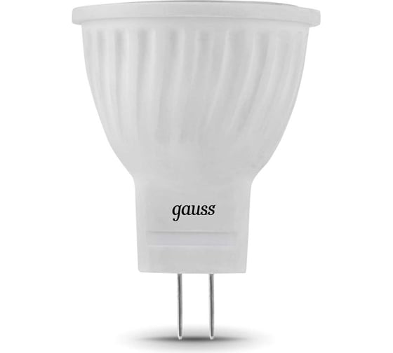 Лампа GAUSS MR11 3W 300lm 6500K GU4 LED 1/10/100 132517303