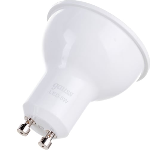 Лампа GAUSS MR16 5W 530lm 6500K GU10 LED 1/10/100 101506305