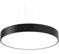 Светодиодный светильник VARTON COSMO подвесной 110 Вт CRI90 900x115 мм 4000 K с рассеивателем опал RAL9005 черный муар V1-R0-90503-30000-2011040