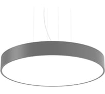 Светодиодный светильник VARTON COSMO подвесной 90 Вт CRI90 900x115 мм 3000 K с рассеивателем опал RAL7045 серый муар диммируемый по протоколу DALI V1-R0-70503-30D01-2009030