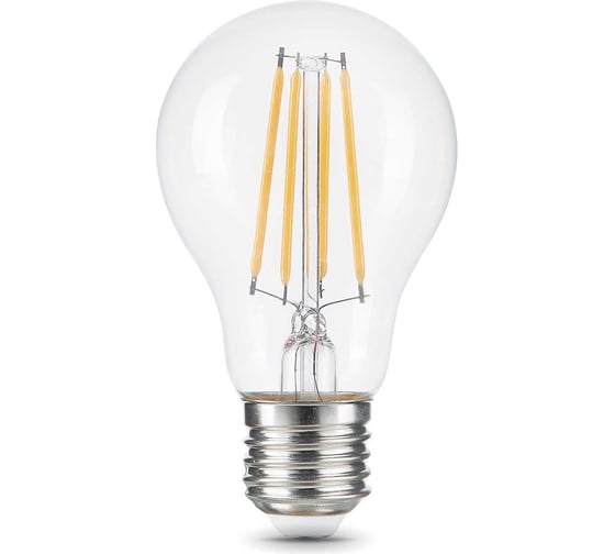 Лампа GAUSS Filament А60 12W 1200lm 2700К Е27 LED 1/10/40 102902112