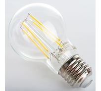 Лампа GAUSS Filament А60 12W 1250lm 4100К Е27 LED 1/10/40 102902212