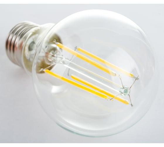 Лампа GAUSS Filament А60 12W 1250lm 4100К Е27 LED 1/10/40 102902212
