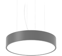 Светодиодный светильник VARTON Cosmo 600x115 мм 32 Вт CRI90 4000 K подвесной с рассеивателем опал RAL7045 серый муар диммируемый по протоколу DALI V1-R0-70502-30D01-2003240