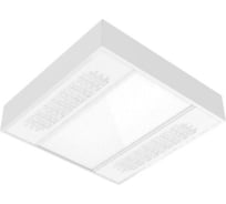 Светодиодный светильник VARTON с UV-блоком накладной 30 Вт 600x600x127 мм 3000 K IP54 с опаловым рассеивателем global white bioguard матовый аварийный автономный постоянного действия V1-C0-0UV70-20OPA-5403030