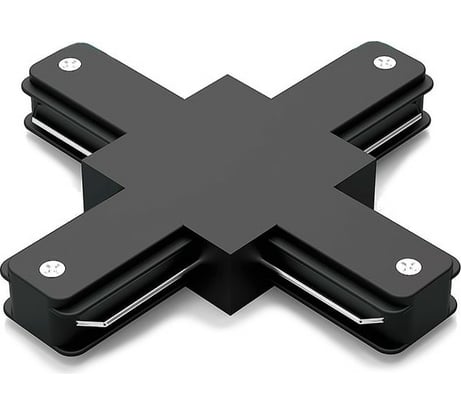 Коннектор для трековых шинопроводов GAUSS черный 1/50 TR111