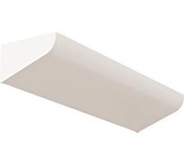 Светодиодный светильник VARTON COT/N прикроватный медицинский 648x166x97 мм с опаловым рассеивателем 18 ВТ 4000 K IP20 накладной RAL9010 белый матовый с кнопкой включения/выключения V1-C3-00594-20WBT-2001840