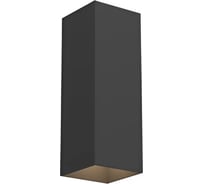 Светодиодный светильник VARTON WL-Cube настенный 10 Вт 4000 K 80x80x230 мм угол 60 IP54 RAL9005 черный муар V1-R5-91513-21000-5401040