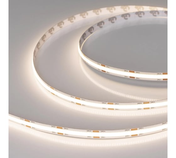 Светодиодная лента Arlight COB-X544-8mm 24V Warm3500 5м 044580(3)