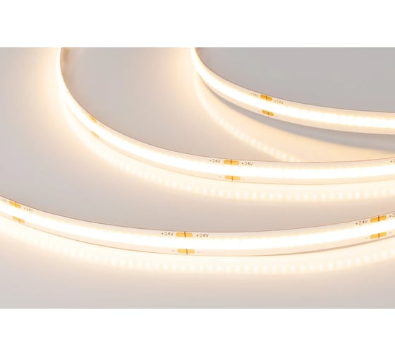 Светодиодная лента Arlight COB-X378-8mm 24V Warm2700 5м 031859(3)