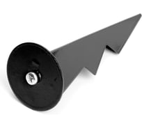 Держатель грунтовый для прожекторов FERON ДГ-02 черный, 51813