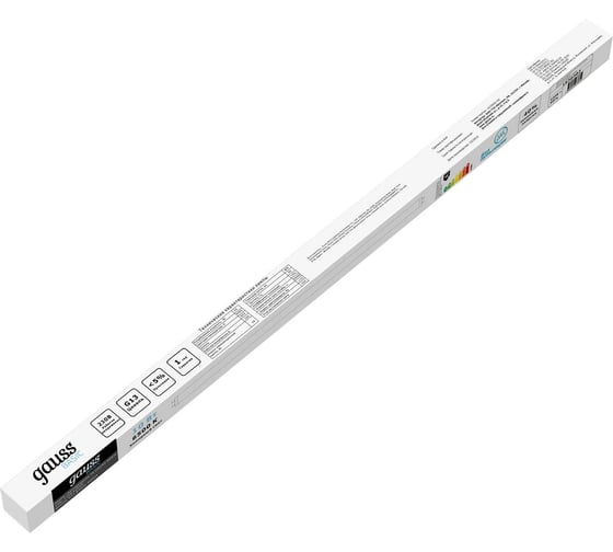 Светодиодная линейная лампа Gauss T8 10W 800lm 6500K G13 600mm стекло 1930302