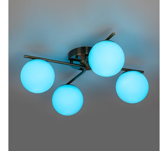 Умная люстра Citilux Адам Смарт RGB LED Бронза CL228A143