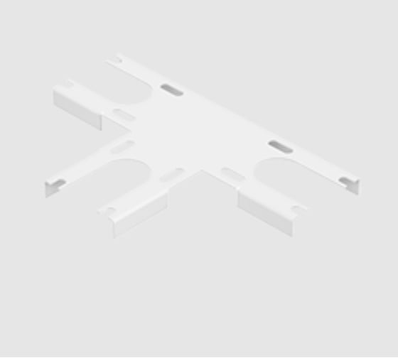 T-cоединение VARTON Mercury Mall IP54 комплект: 1шт RAL9003 белый муар V4-R0-00.0009.MIP-0004 1