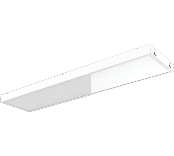 Светодиодный светильник VARTON тип кромки Microlook 1184x284 35 Вт 4000 K с опаловым рассеивателем с равномерной засветкой аварийный автономный постоянного действия V1-A1-00350-10HGA-2003640 1