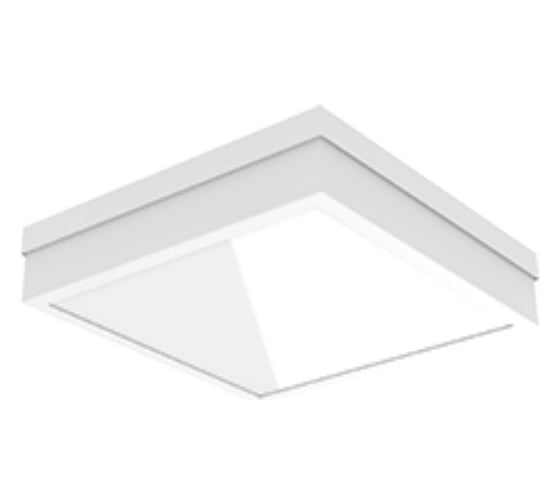 Светодиодный светильник VARTON C490/U медицинский встраиваемый/накладной 25 ВТ CRI90 4000 K 295x295x68 мм с опаловым рассеивателем IP54 аварийный автономный постоянного действия V1-C0-00597-20A00-5402540 1