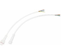 Соединительный герметичный кабель REXANT IP67 4х0.35мм2 белый 11-9240