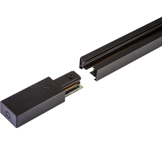 Трековый коннектор aax.tech  (подвод питания) для однофазной системы AAX-EVR1-B-Power Supply