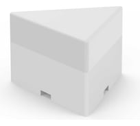 Соединительный модуль Gauss светодиодный IP40 3W 200Лм 4000К белый треугольник 883565248