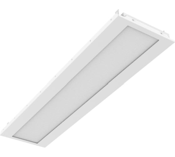Светодиодный светильник для потолка VARTON GML 35 Вт, CRI90, 4000 K, 1200x300, IP54, РЗ, с рассеивателем опал, аварийный, автономный, постоянного действия V1-A8-0GP61-10HGA-5403540 1