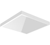 Светодиодный светильник VARTON A070/N офисный накладной 610x610x56 мм 50 ВТ 4000 K с равномерной засветкой рассеиватель опал IP40 аварийный автономный постоянного действия V1-A0-20070-01HGA-4005040