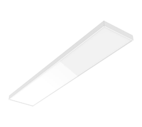 Светодиодный светильник VARTON GR350 2.0 30 Вт 4000 К 1188x294x50 мм с планками для подвеса и рассеивателем опал аварийный автономный постоянного действия V1-R3-00350-31OPA-4003040 1