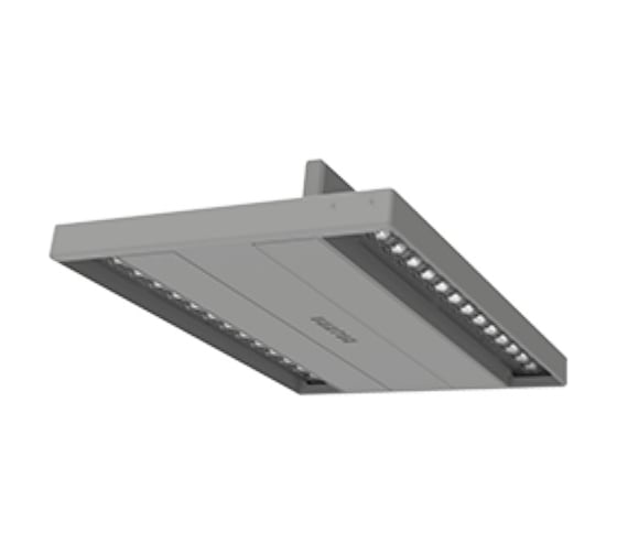 Светодиодный светильник VARTON TT-Crisp Double 295x200x90 мм 57 Вт 3000 К RAL7045 серый муар аварийный автономный постоянного действия V1-R1-70320-90A42-2005730 1