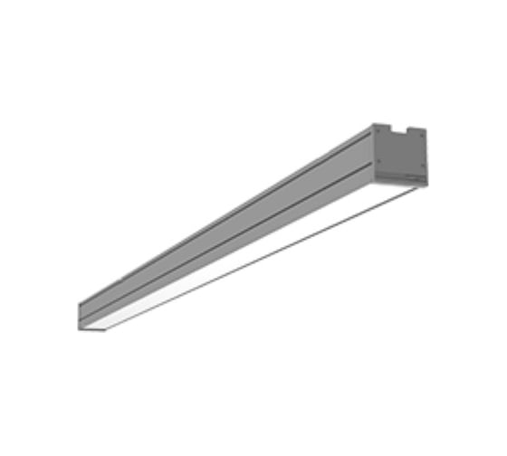 Светодиодный светильник VARTON Mercury Pro накладной 21 Вт 3000 К 1507x65x65 мм IP54 RAL7045 серый муар с рассеивателем опал аварийный автономный постоянного действия V1-R0-70258-20A00-5402130 1