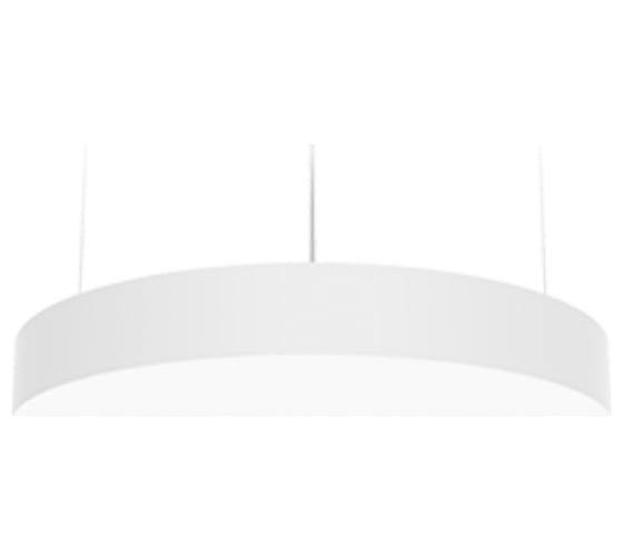 Светодиодный светильник VARTON Deleo подвесной 45 Вт CRI90 4000 К 600x80 мм с рассеивателем опал DALI RAL9003 белый матовый V1-R0-00202-30D01-2005540 1