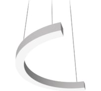 Светодиодный светильник VARTON Enso C 810x405x40 мм 18 Вт CRI90 4000 K подвесной RAL9003 белый матовый с рассеивателем опал V1-R0-0C524-30000-2001840