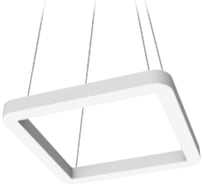 Светодиодный светильник VARTON Enso Q 445x445x40 мм 39 Вт CRI90 3000 K подвесной RAL9003 белый матовый с рассеивателем опал V1-R0-0Q523-30000-2003930