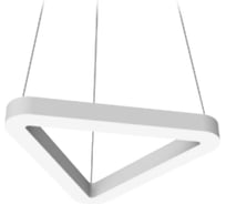 Светодиодный светильник VARTON Enso T 425x380x40 мм 29 Вт CRI90 4000 K подвесной RAL9005 черный матовый с рассеивателем опал V1-R0-9T523-30000-2002940