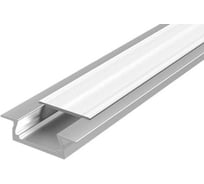 Алюминиевый профиль VARTON для LED ленты с рассеивателем опал встраиваемый 2000x30x11мм (монтажный размер 24 мм, максимальная ширина ленты 20мм) V4-R0-70.0001.KIT-0202
