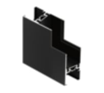 Коннектор VARTON угловой вертикальный для подвесного монтажа для магнитной системы Galakti 100x30x100 мм черный V4-R7-09.RG23.TRK-0012