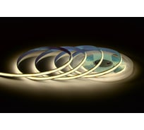 Светодиодная лента Apeyron 24В, 10Вт/м, COB, 312д/м, IP20, 900лм/м, подложка 8мм, 5м, 3000К 00-393